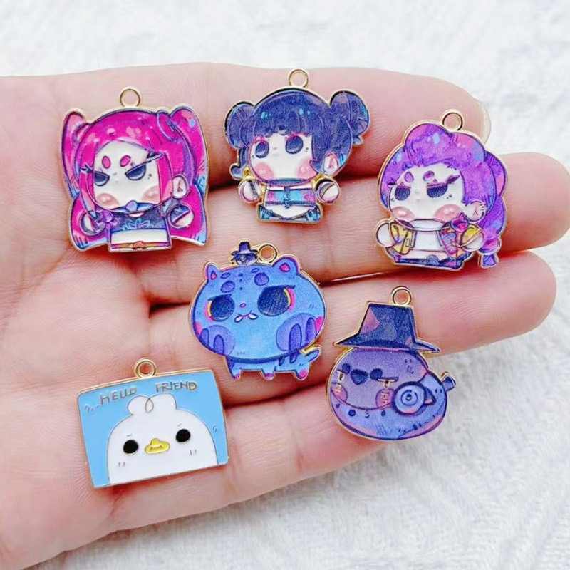 Event Party - 10 Buah Liontin Anime Kartun Tetesan