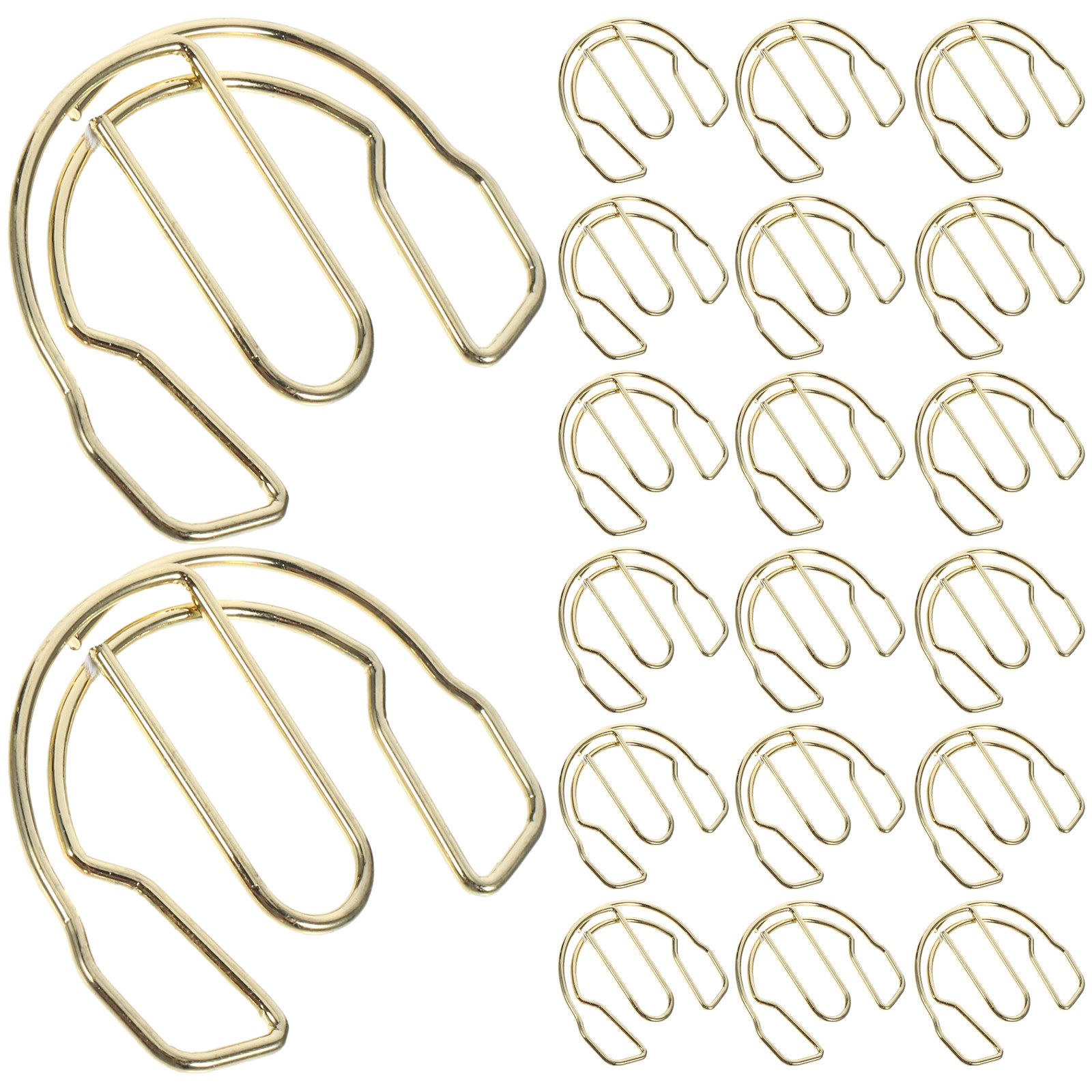 Papercraft Supply Invitation - 50Pcs Klip Kertas Bentuk Earphone Mini