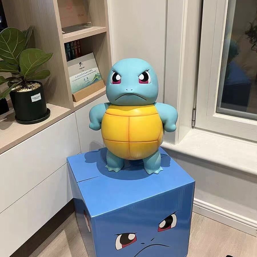Event Support - Dekorasi mobil kreatif Squirtle yang dipasang