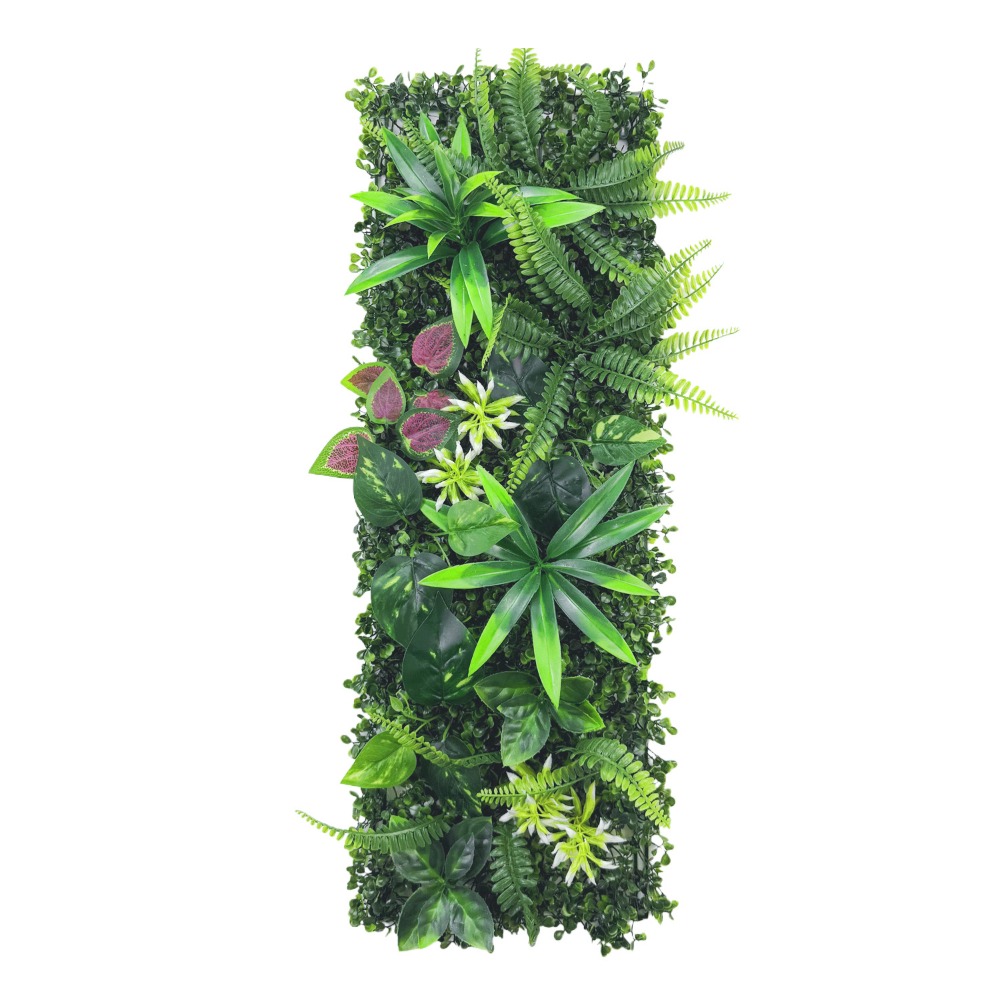 Flower Wall Panel - Panel Dinding Tanaman Buatan DIY 75x25cm