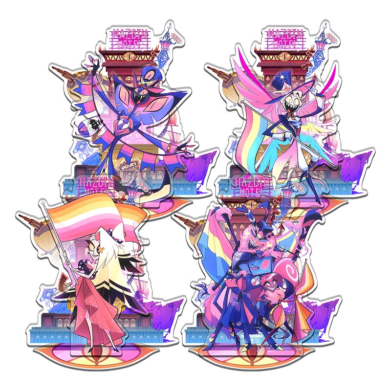 Event Support - Figur Akrilik Hazbin Hotel Anime dengan