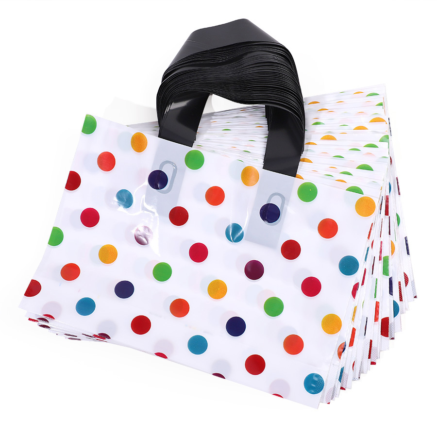 Party Event Supply Store - 18Pcs Tas Tote Polka Dot Tebal