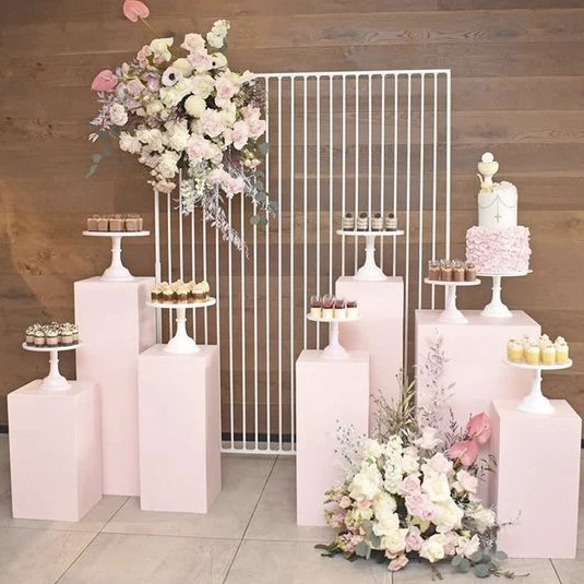 Meja Kue untuk Acara Ulang Tah - Dessert Table Backdrop ulasan dan harga