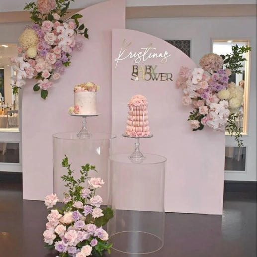 Meja Kue untuk Acara Ulang Tah - Dessert Table Backdrop ulasan dan harga