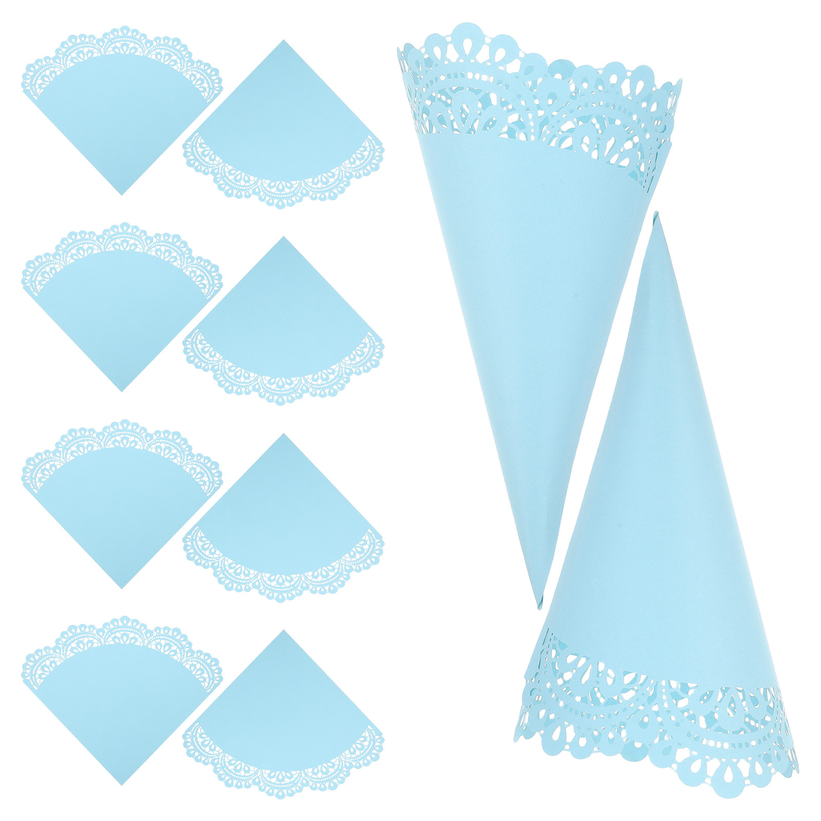 50 Buah Tempat Kerucut Konfeti - Papercraft Supply Confetti ulasan dan harga