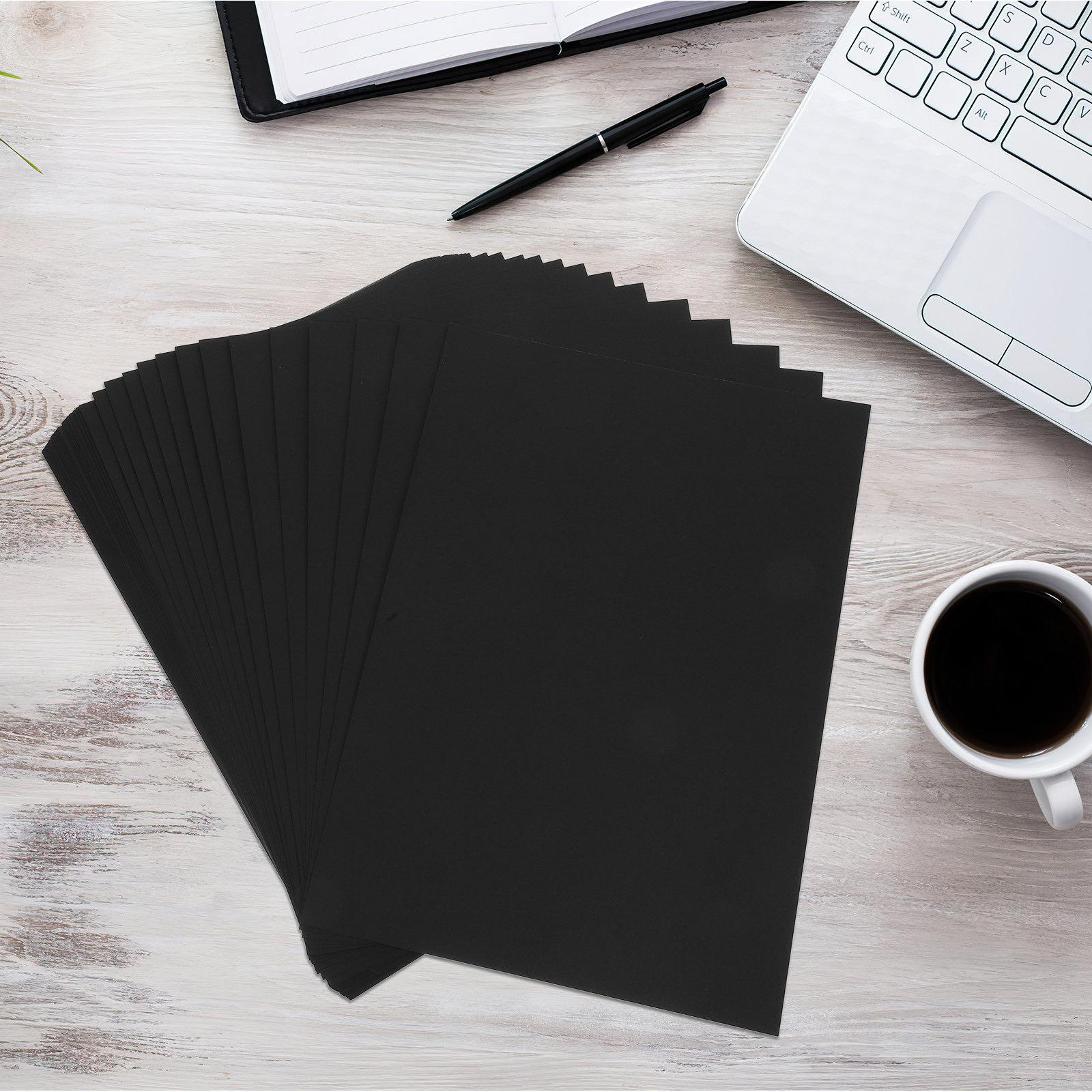50 Lembar Kertas Karton Hitam  - Papercraft Supply Invitation ulasan dan harga