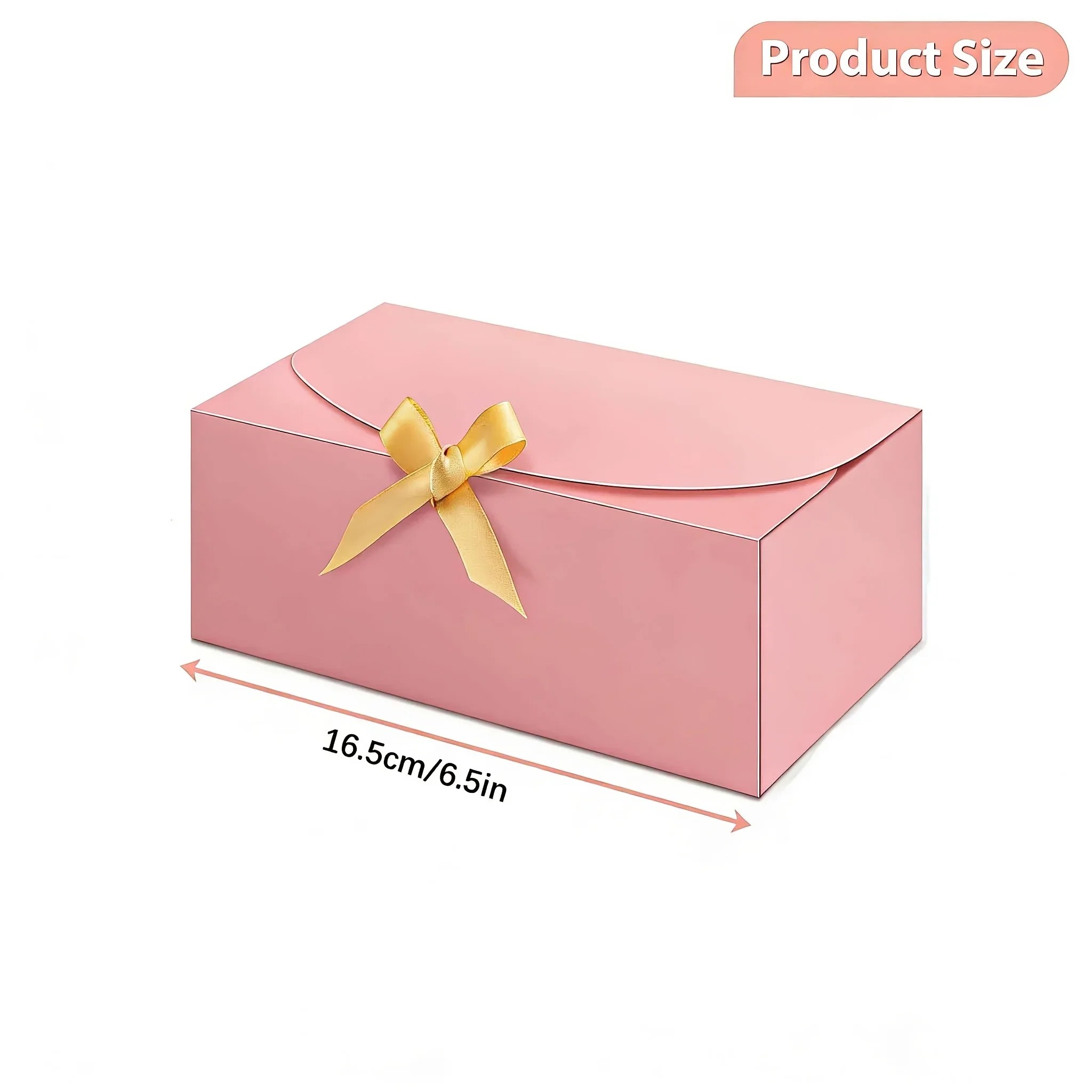 10-Pak Kotak Hadiah Kertas Kra - Papercraft Supply Ribbon ulasan dan harga