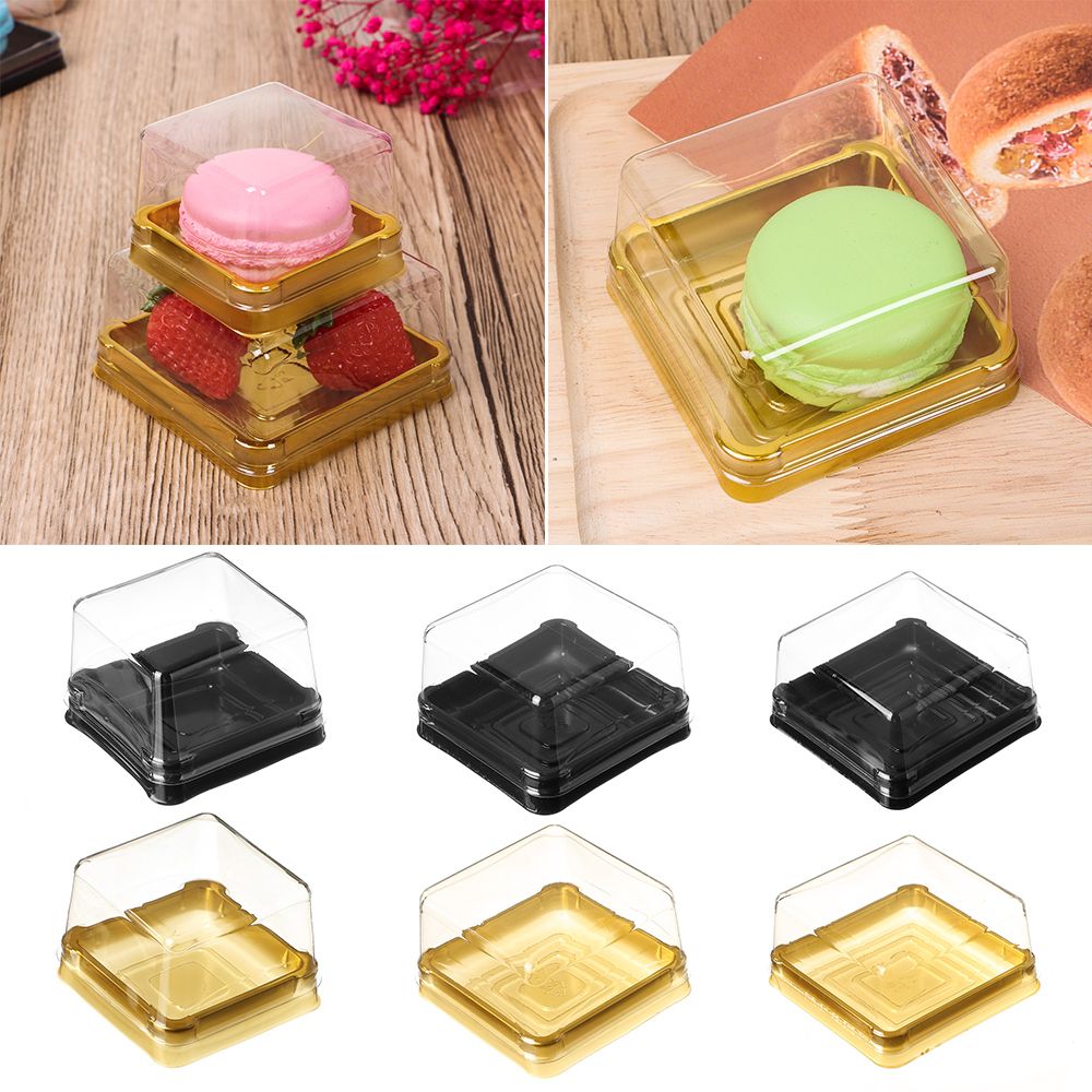 50Set Kotak Kue Bulan Persegi  - Event Party Box ulasan dan harga